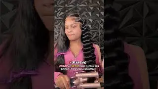 Too prettyyyyy😮‍💨😍😍 Everything is so fineeee🙌 Will you try this style??#shorts #wiginstall