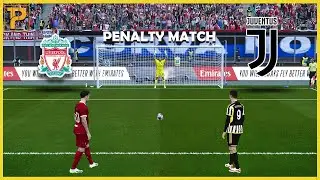 Penalty Shootout | Liverpool vs juventus | Efootball PC Gameplay