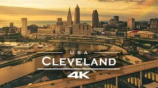 Cleveland, Ohio - USA 🇺🇸 - by drone [4K]
