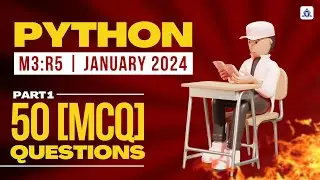 O Level Python(M3:R5)Top 50 MCQ |most important question | for july exam 2023 Part-01||by- nitin sir