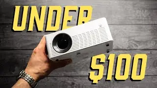 I tried a $100 Projector from Amazon