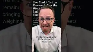 eicker.TV - Die Twitter-Übernahme durch Elon Musk ist ein Riesen-Debakel für die Beteiligten Banken.