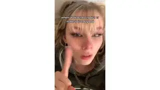 When your about to cry but your makeup is too good. 🤣 This is so relatable😂