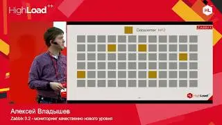 Zabbix 3.2 - мониторинг качественно нового уровня / Алексей Владышев (Zabbix)