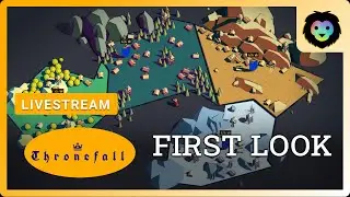 🔴 Thronefall - First Look -  Livestream