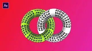 After Effects Tutorial | Seamless Typography Text Animation in After Effects