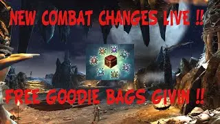 New Combat Changes Live / Free Rewards In Enclave !