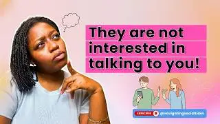 IMPROVE YOUR SOCIAL SKILLS BY KNOWING IF SOMEONE IS NOT INTERESTED IN YOU OR A CONVERSATION WITH YOU