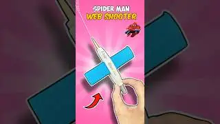 How to Make a Spider-Man Web Shooter | Paper Craft 🤩