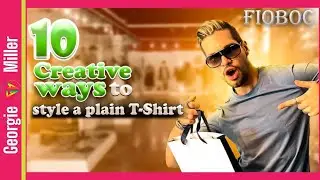 Fioboc / 10 CREATIVE Ways To STYLE a T-SHIRT