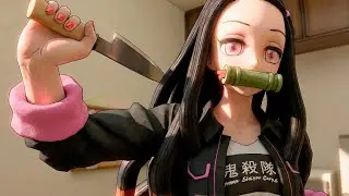 Deixei a Nezuko sozinha em casa no Demon Slayer Vr
