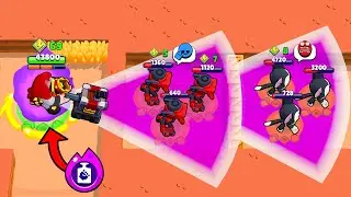UNLUCKY NOOBS vs OP FRANK's HYPERCHARGE!!  | Brawl Stars 2024 Glitches, Funny Moments, Fails 1221