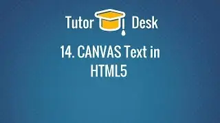 Canvas Text in HTML5