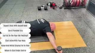 Exercise Database | Horizontal End Range Abduction | Pronated Grip