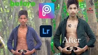 PicsArt or Lightroom editing || PicsArt or Lightroom se photo edit kaise kre #picsart #viralvideo