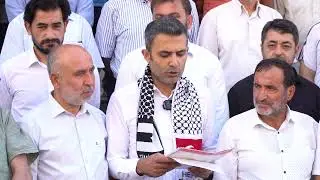 İSRAİL’İN GAZZE ABLUKASINA VE SALDIRILARINA YÖNELİK BASIN AÇIKLAMASI