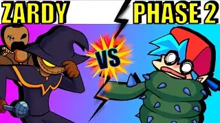 Friday Night Funkin' VS Zardy NEW PHASE 2 (Bushwhack) - FNF Mods HARD