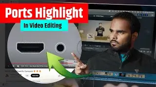 Device Port Highlighted in After Effect
