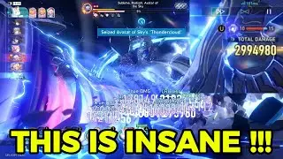 I borrowed E6S1 Hyacine as DPS vs 3.3 new boss #honkaistarrail #hoyoverse #genshinimpact