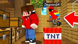 MI TRASFORMO NELL'ANIMALE DEL MIO AMICO per TROLLARLO su Minecraft