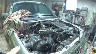 Ремонт двигуна Mitsubishi L200 та деякі переробки.