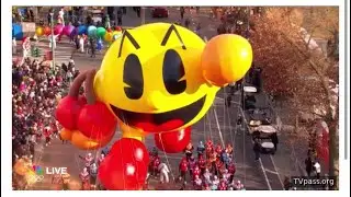 Pac-Man balloon thanksgiving parade