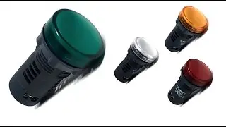 Лампа сигнальная 24В @ XB7EVB3LC Schneider Electric @ Cветодиодные сигнальные лампы 24в