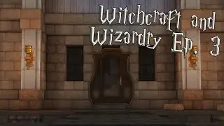 Defense Against the Dark Arts - Witchcraft and Wizardry Ep 3 (Harry Potter Minecraft Adventure Map)