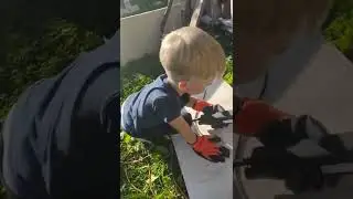 Кирилл в работе.