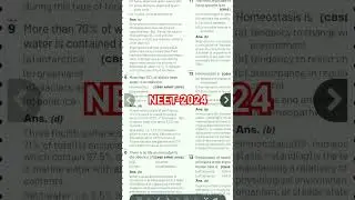 Living World NEET Questions 2024
