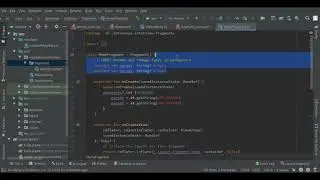 Create Sliding Tab Layout with tab indicator in Kotlin | Android Studio | Top-Tab Layout