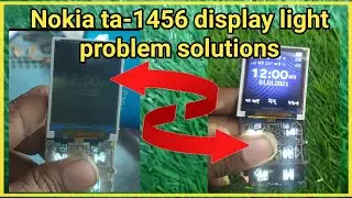 Nokia TA 1456 display light solution |  Nokia Display light solution 2023 || 