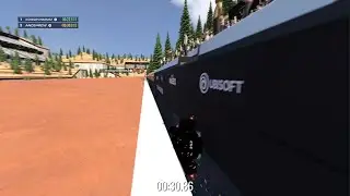Trackmania Falling Through the Crack