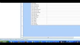 VBA Form Object Event Procedures