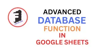How to use Database | Formula | Functions | गूगल शीट्स | Google Sheets @FunctionsTrick
