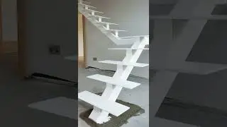 Каркас лестницы на металле 