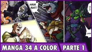 DBS manga 34 a color (parte 1/2).