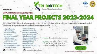 FINAL YEAR PROJECTS  2023 - 2024