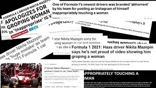 The last time Nikita Mazepin went to a party... | F1 meme