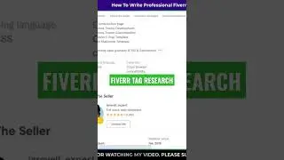 #Fiverr Keywords Research #shorts #fiverrshorts #digitalsp