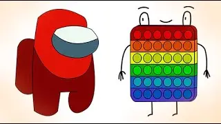 МУЛЬТ|КТО КРУЧЕ  АМОНГ АС ИЛИ ПОП-ИТ? СИМПЛ-ДИПЛ VS ПОП-ИТ