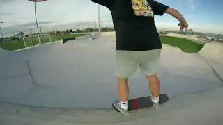 Primer dia al Skatepark de la Pobla de Vallbona