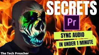 Premiere Pro | Sync Audio In One Minute | NO MORE BAD AUDIO !!!