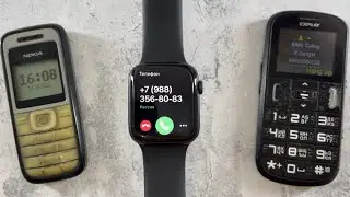 Apple Watch SE / Nokia 1200 / Explay BM50 incoming Call