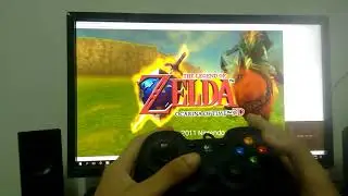 Citra 3DS Ocarina of time with full-gamepad