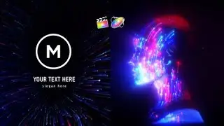 Apple Motion Template: Ai Futuristic Logo Reveal