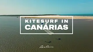 Kitesurf in the 3rd biggest river mouth in the world!! Canárias - Brazil