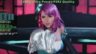 Tekken 8 Gameplay Benchmark(FSR1-2, Xess, TSR Upscaling) - GTX1660ti