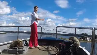 Поездка в Кинешму... ПарАходик и весёлые обитатели Мережки.