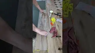 Процесс облицовки пола керамогранитом под ламинат  #new #diy #топ